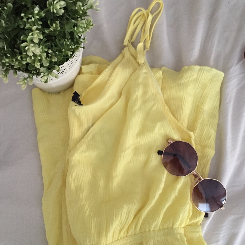 Women’s Yellow Romper